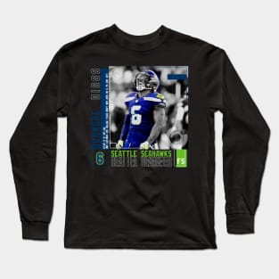 Quandre Diggs Paper Poster Long Sleeve T-Shirt